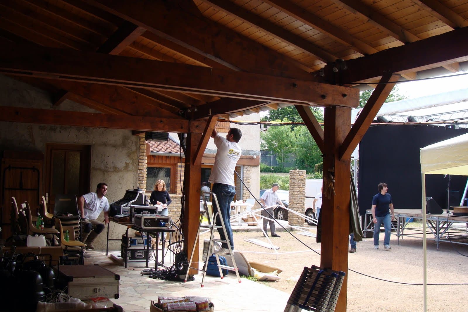 Chantier du festival